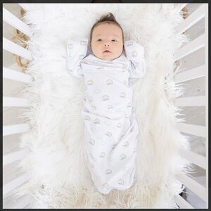 BNWOT Coco Moon Hawaii Layette Gown 0-3 MO